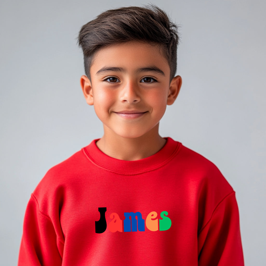 James - Youth Crewneck Sweatshirt