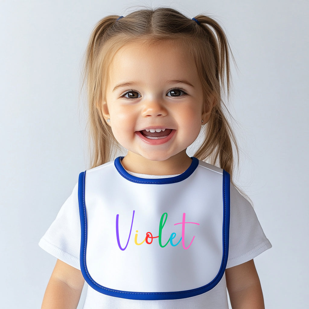 Violet - Baby Bib