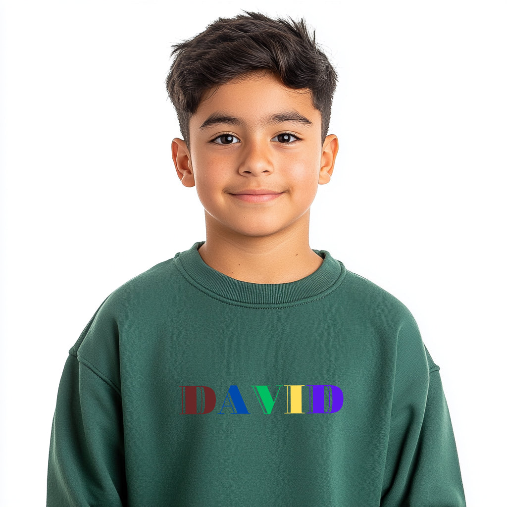 David - Youth Crewneck Sweatshirt