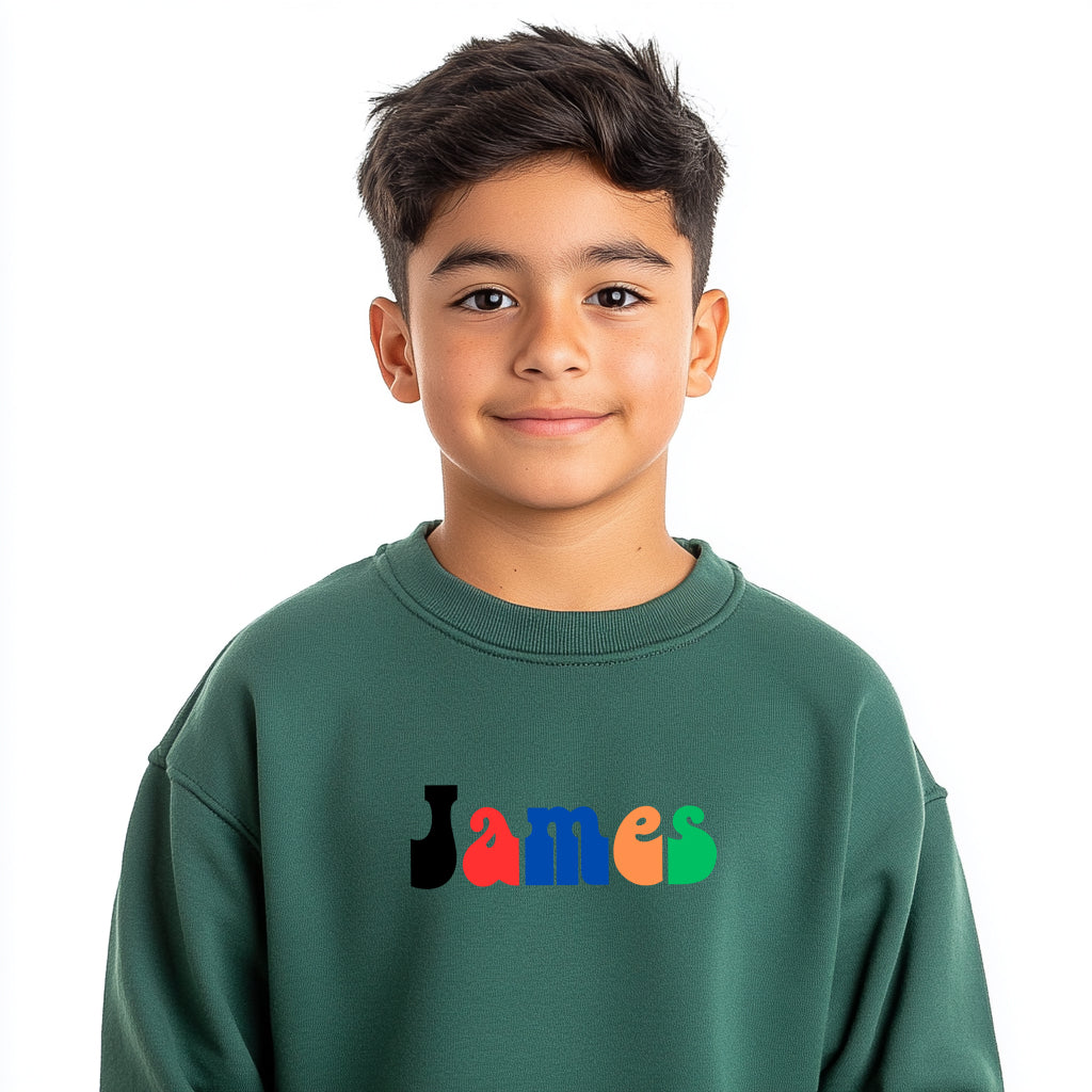 James - Youth Crewneck Sweatshirt