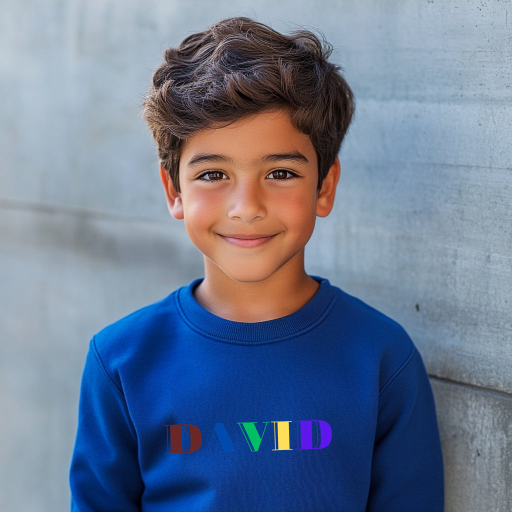 David - Youth Crewneck Sweatshirt