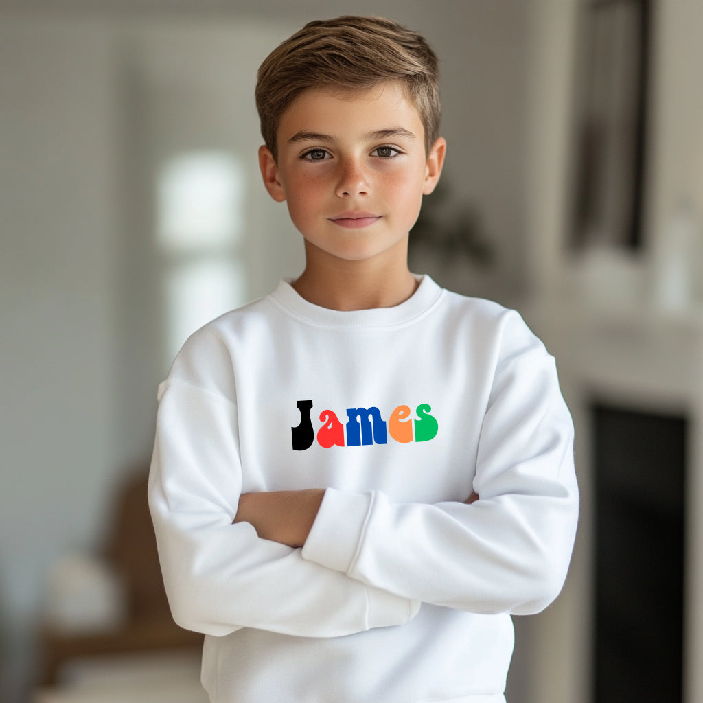 James - Youth Crewneck Sweatshirt