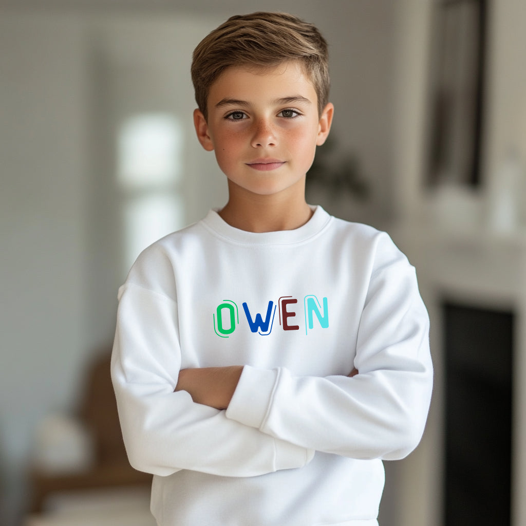 Owen - Youth Crewneck Sweatshirt