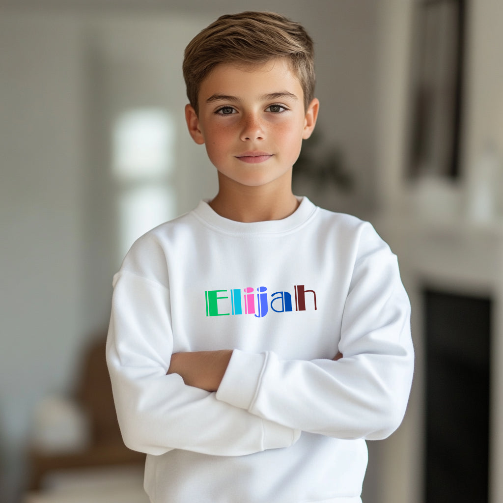 Elijah - Youth Crewneck Sweatshirt