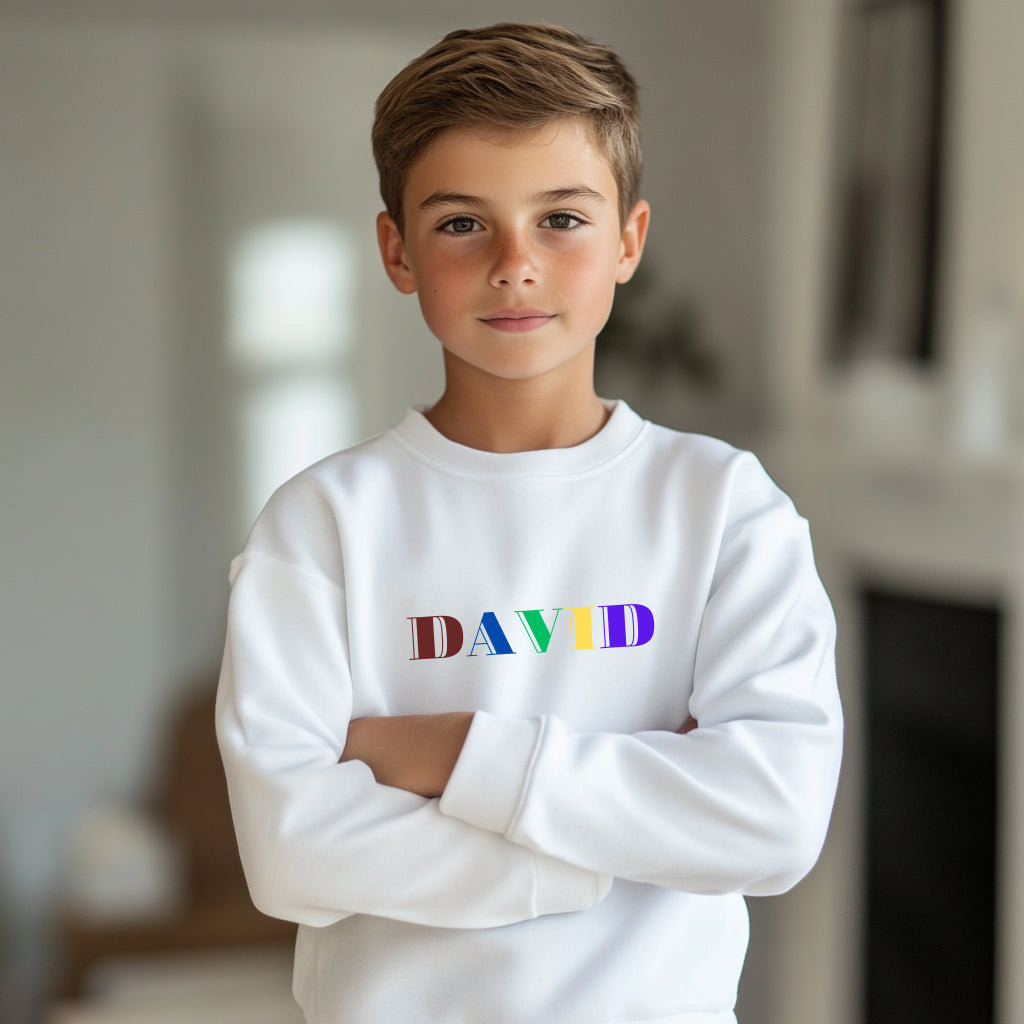 David - Youth Crewneck Sweatshirt