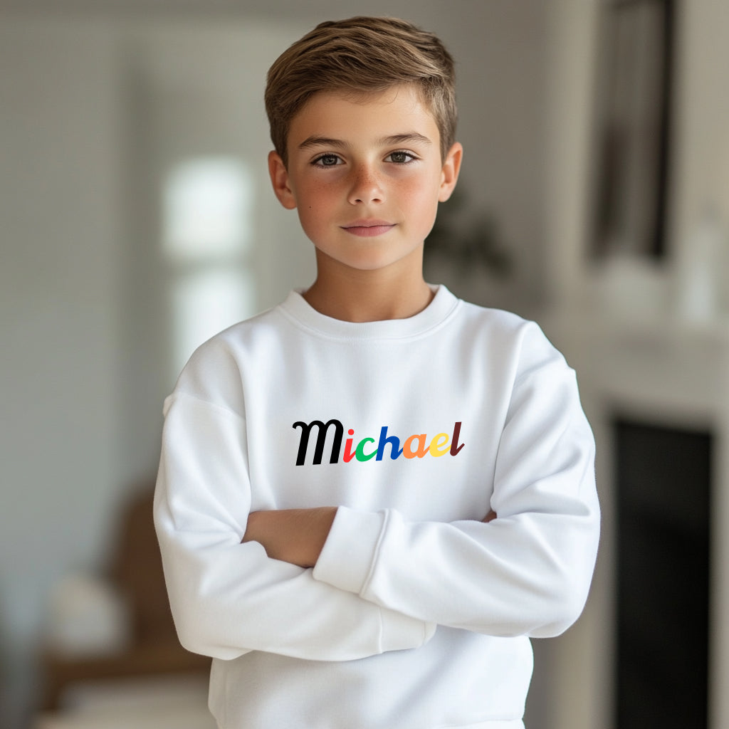 Michael - Youth Crewneck Sweatshirt