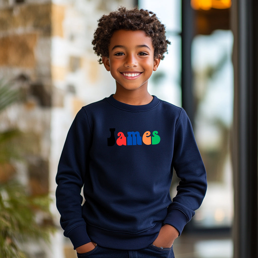 James - Youth Crewneck Sweatshirt