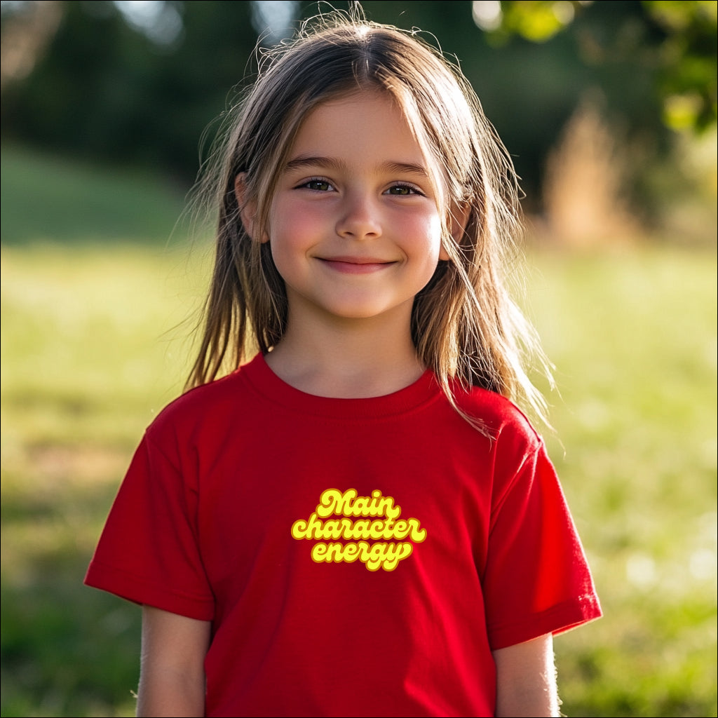 Toddler T-shirt - Main character energy