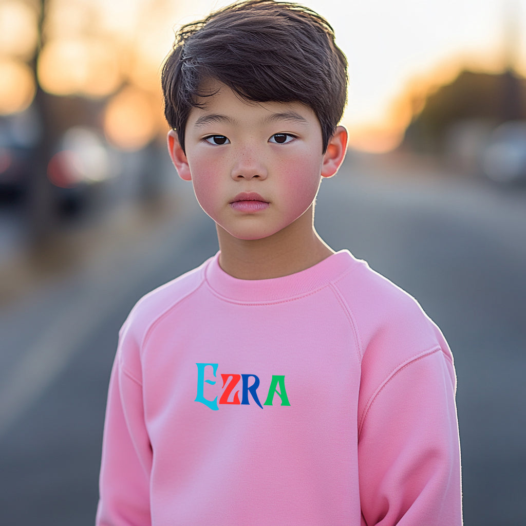 Ezra - Youth Crewneck Sweatshirt