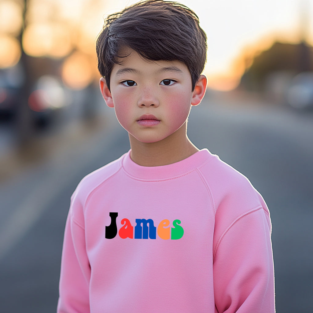 James - Youth Crewneck Sweatshirt