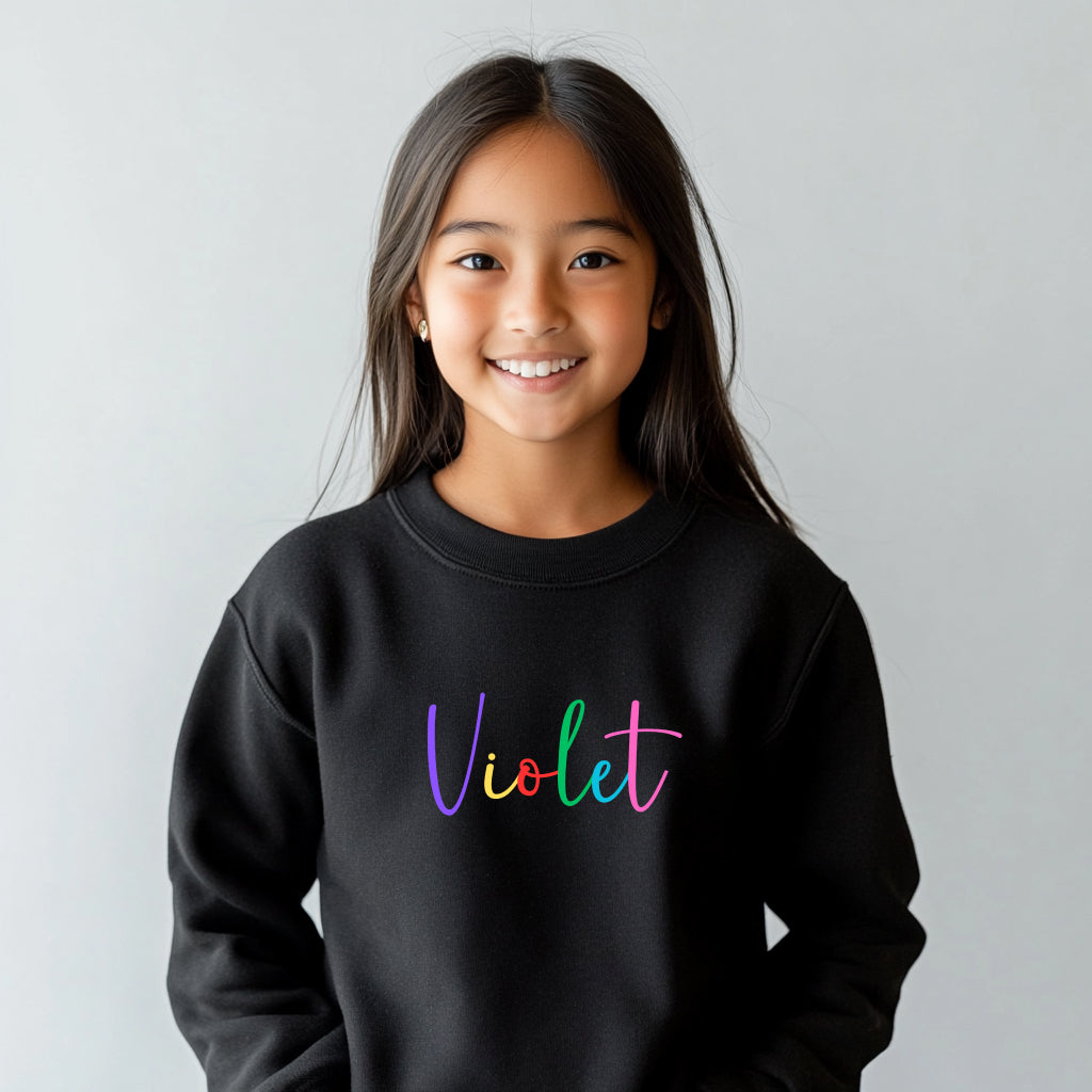 Violet - Youth Crewneck Sweatshirt